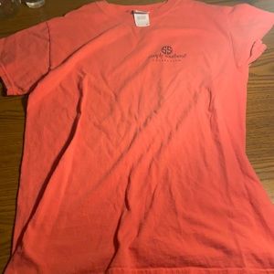 Coral simply southern t shirt